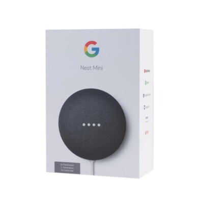 Google Nest Mini (2ème génération) Craie