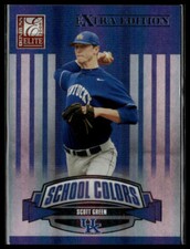 2008 Donruss Elite Extra Edition #SC-50 Scott Green School Colors #/1500