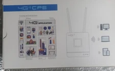 4G WIFI Wireless CPE Router LCD Display FDD TDD LTE WCDMA GSM Support SIM Card