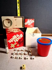 Vintage Spill & Spell Game Parker Brothers General Mills Fun Group #1765L152