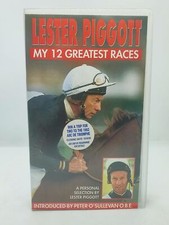 Lester Piggott 12 Greatest Races VHS Video Tape Horse Racing Documentary PAL