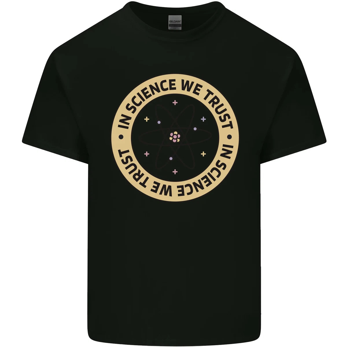 In Science We Trust Physics Geek Nerd Mens Cotton T Shirt Tee Top