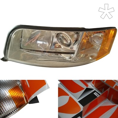 US - Design - Folie für Scheinwerfer Blinker Audi A6 C5 4B sidemarker style