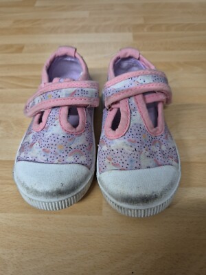 Asda George Girls Shoes Size Toddler Baby Pink/purple UK