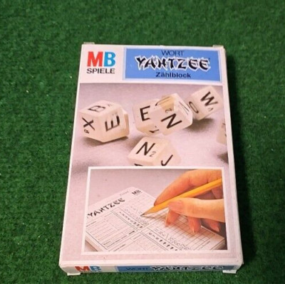 Yahtzee Original Zählblock MB Spiele 1990