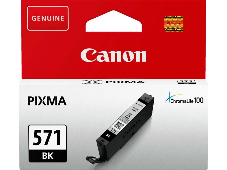 Original Canon CLI-571 BK - SIN CARTUCHOS DE CONFIGURACIÓN BARATOS - o.V.
