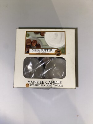 Yankee Candle Sheabutter Teelichter schwer zu finden portofrei
