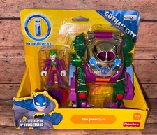 Nw Fisher Price Imaginext DC Super Friends The Joker Suit Gotham City Toys R  Us