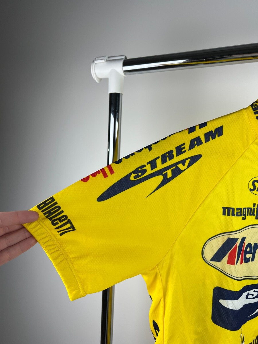 MAILLOT CYCLISTE VINTAGE Réplica MERCATONE UNO ALBACOM ROSE TOUR Pantani 2003 XL EUR 24,00 - FR