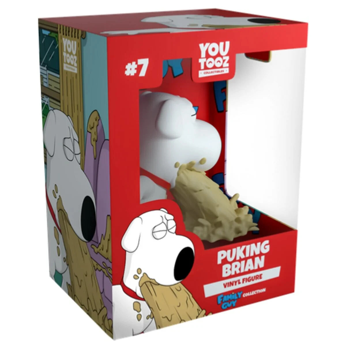 Youtooz: Family Guy Collection - Puking Brian Vinyl Figure #7 | eBay