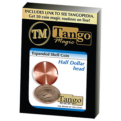 Expanded Shell Half Dollar (Head) D0001 by Tango - Trick