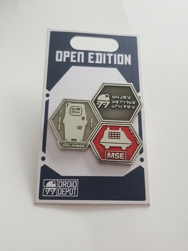 Disney Parks Star Wars Galaxy's Edge Droid Depot Pin (MSE / GNK Power) - Picture 3 of 3