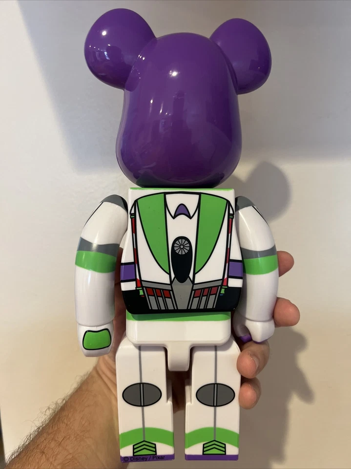Buzz Light año 400% Bearbrick Medicom Toy Story juguete oficial limitado Foto 3 de 3