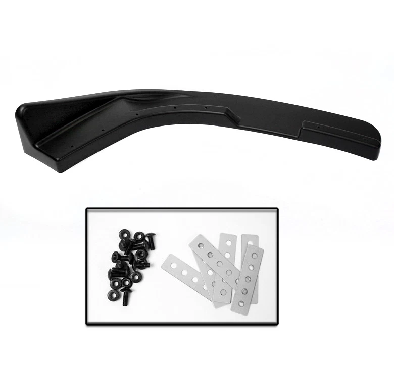 PARAGOLPES DELANTERO LABIOS ALERÓN CANARD DIVISOR DIFUSOR ALETA NEGRO BMW MINI COOPER Foto 2 de 4