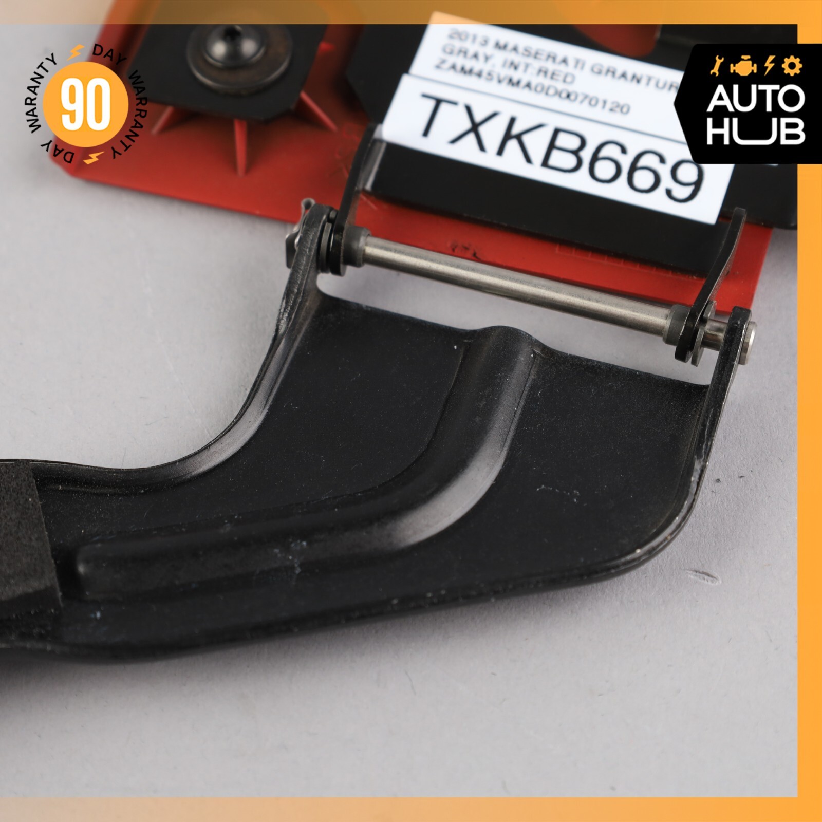 10-19 Maserati GranTurismo S M145 Convertible Inner Rear Right Flap Red OEM 28k