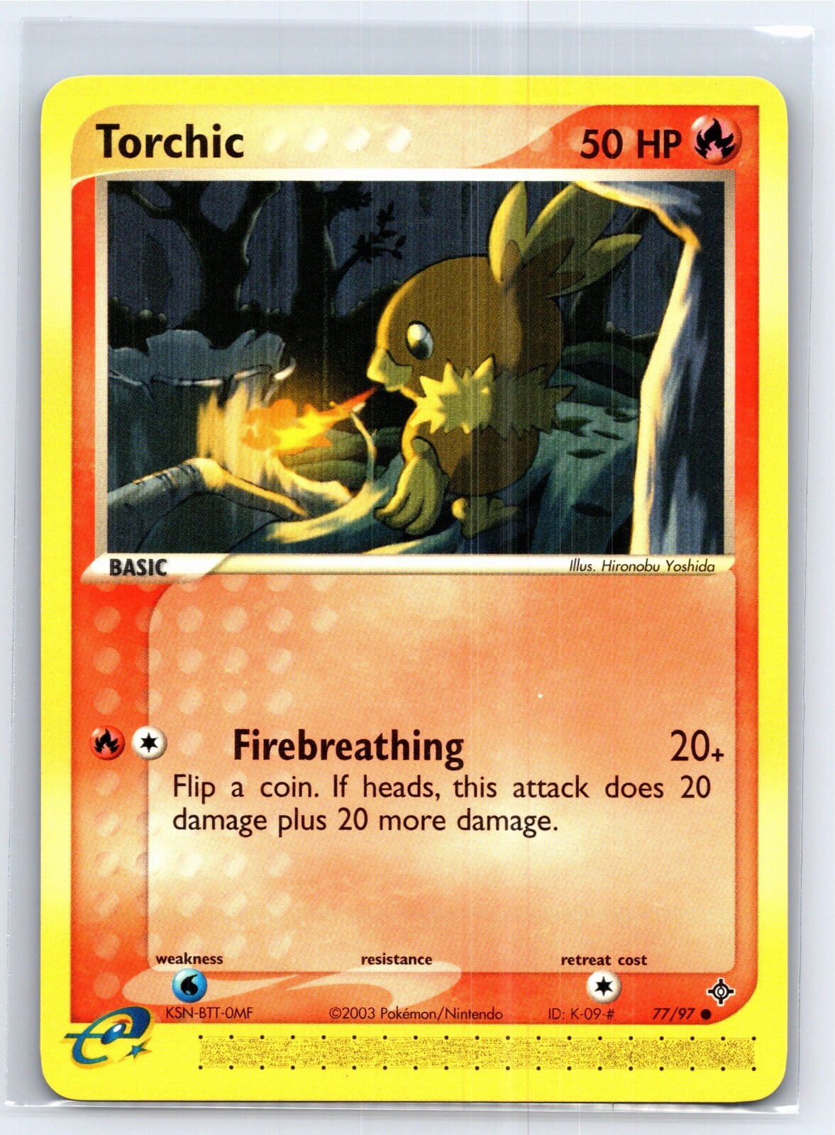 2003 Pokemon TCG EX Dragon Torchic - 77/97 - NM