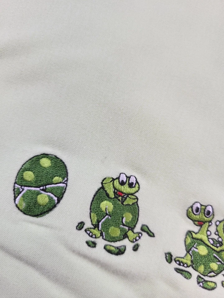 Bebé Niño Vintage Nueva Gymboree Lagarto Geko Tortuga Bebé Manta Foto 4 de 4