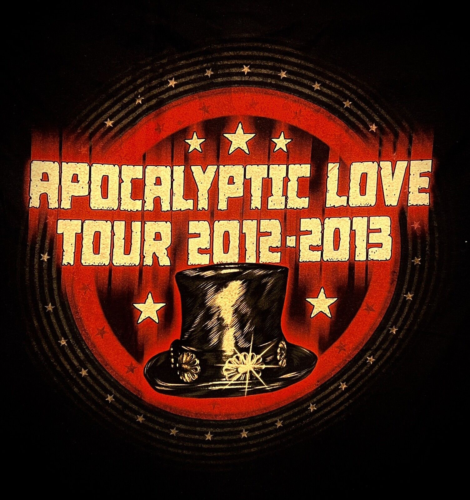 Slash - Apocalyptic Love World Tour 2012-2013  TShirtSlayer TShirt and  BattleJacket Gallery