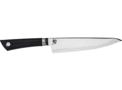   Shun Cutlery Sora Chef's Knife 8'' Gyuto-Style Kitchen Knife Black Handle