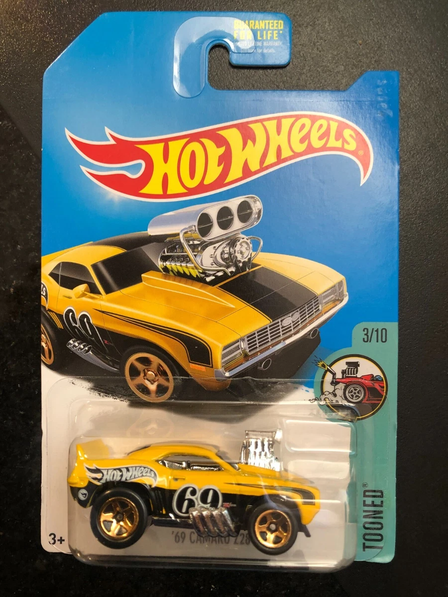 2016 Hot Wheels Treasure Hunt 69 CAMARO Z28 from Tooned Series FREE SHIP