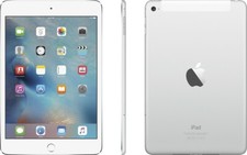 Rare Apple iPad Mini 4 16GB Wi-Fi + Cellular - Silver MK872LL/A
