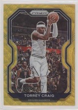 2020-21 Panini Prizm Gold Wave Prizm Torrey Craig #7 x8a