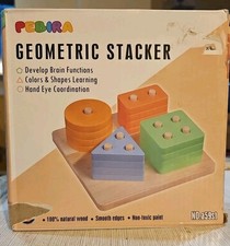 Montessori Toys for 1 to 3-Year-Old Boys Girls Toddlers, Wooden Sorting  Stacki