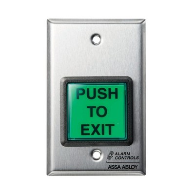 Alarm Controls TS-2 Pushbutton, Momentary, DPDT, 35/120 VAC switch, TS2