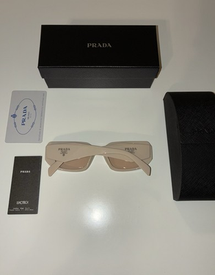 #ad Prada PR 17WS Tan Brown 49mm Women#x27;s Sunglasses Free Shipping $55.00