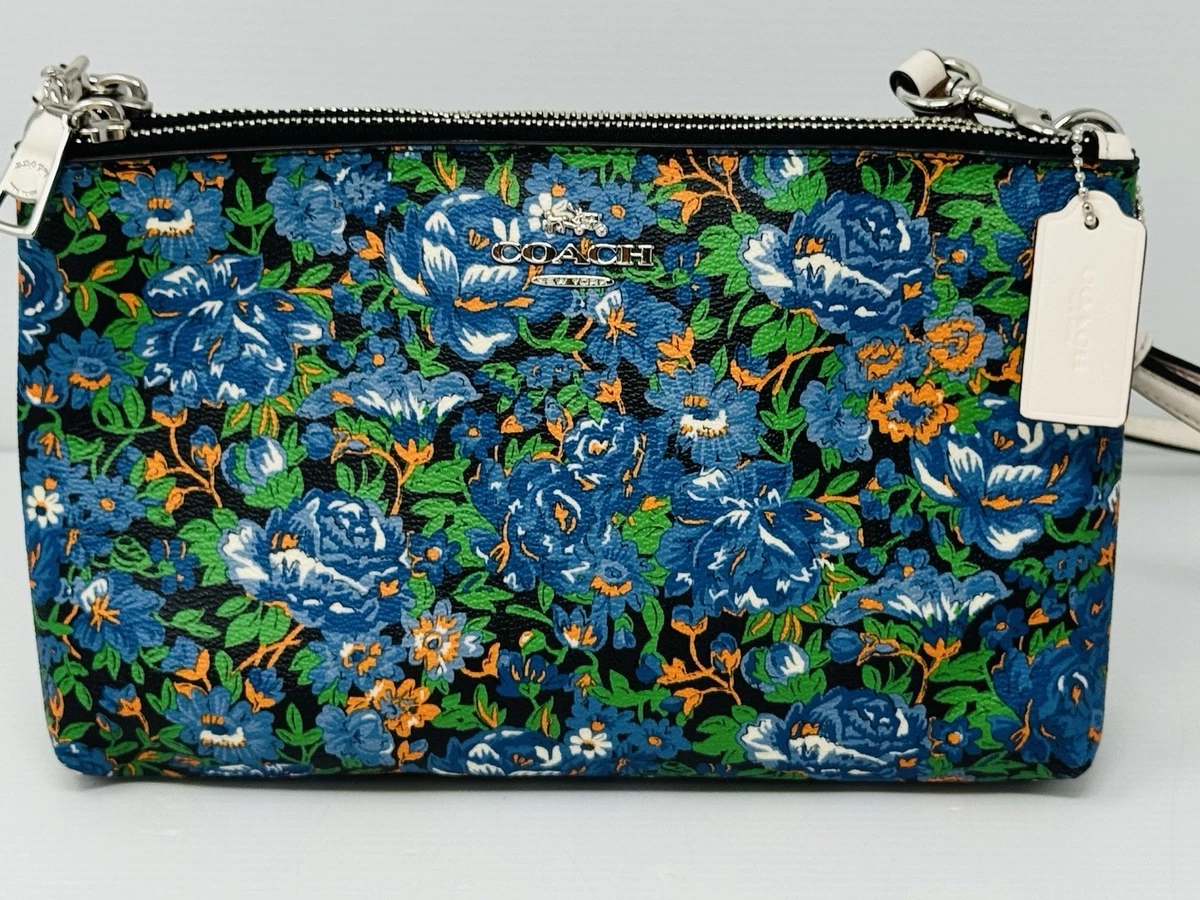Preços baixos em Bolsas e Sacolas Coach Azul Floral para mulheres