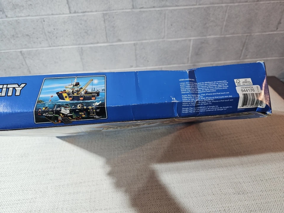 Buque de exploración LEGO CITY Deep Sea 60095 retirado - Nuevo, caja dañada Foto 4 de 4