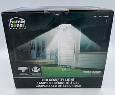 Home Zone Security LED Security Light With Motion Activated. NIB.