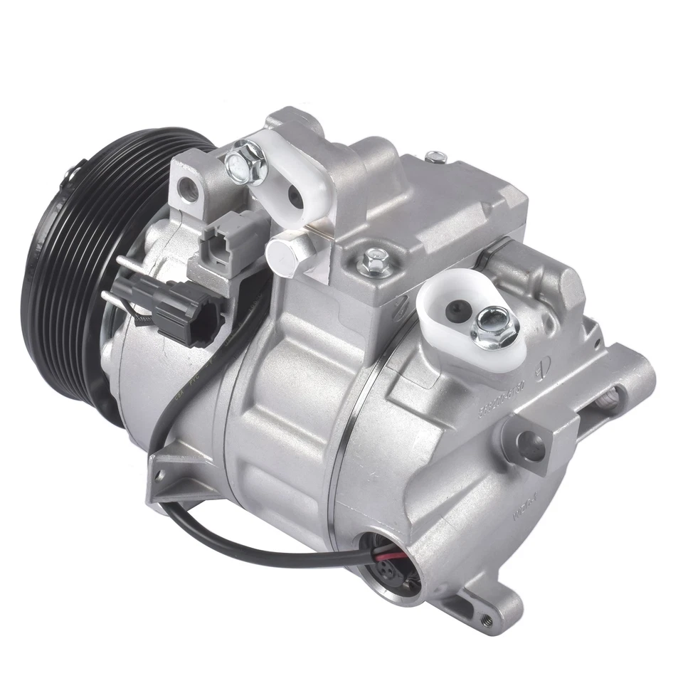 Compresor de aire acondicionado para Nissan GT-R 3,8 litros Twin Turbo 2009-2020 716692 76118 Foto 4 de 4