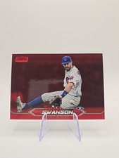 2024 Topps Stadium Club - Dansby Swanson #11 Red Foil