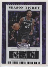 2019 Panini Contenders Draft Picks Cracked Ice Ticket 21/23 Buddy Hield #6 7i2