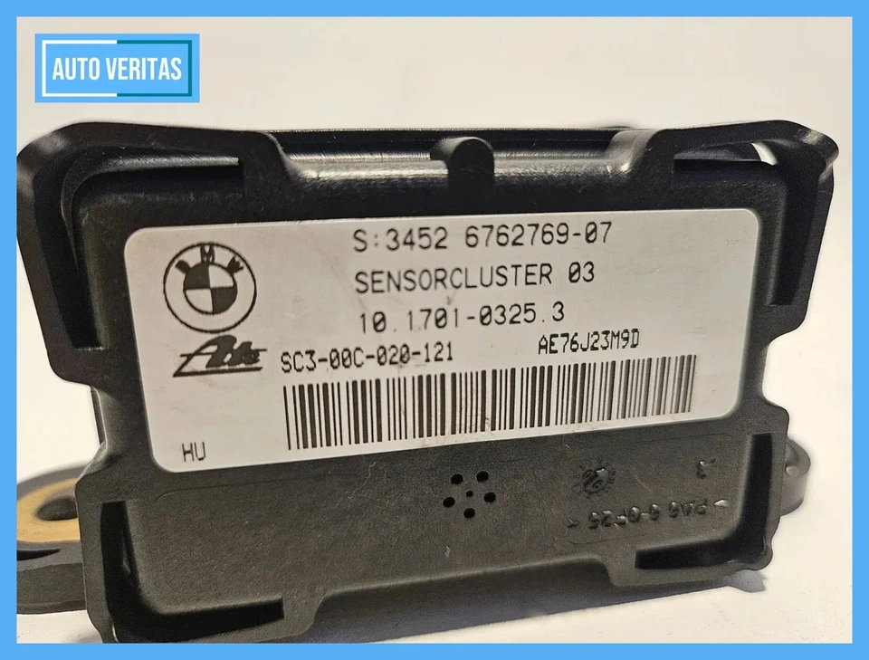 Original BMW E90 E92 E93 E81 E87 325i Rotation rates / acceleration sensor ESP 6 - Image 4 of 4