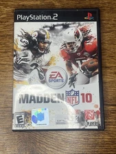 EA Sports Madden 10 (Sony PlayStation 2, 2009) PS2 Game CIB Complete w/ Manual