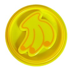 VTech Chomp Count Dino Dinosaur REPLACEMENT Food Coin Yellow Banana 2"