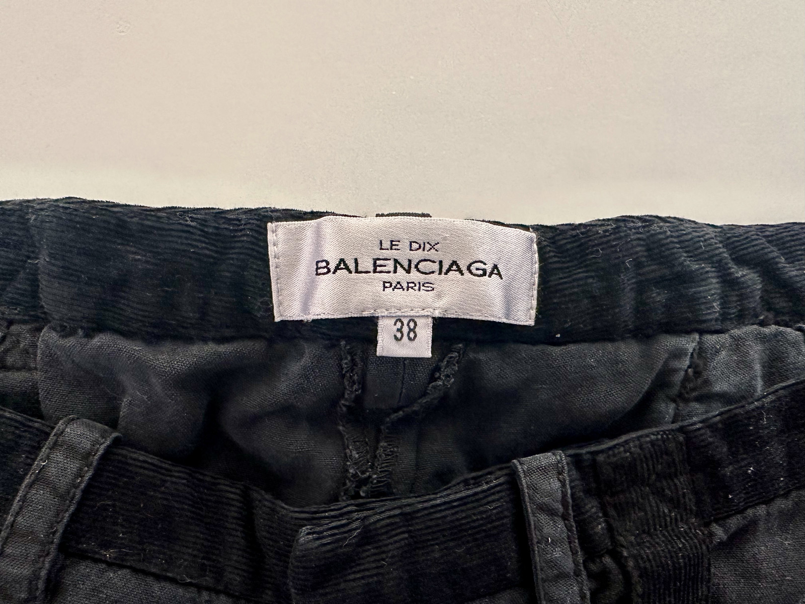 Vintage Balenciaga Le Dix 2002 Rare Black Cargo Pants by Nicolas Ghesqére, FR38 image 5