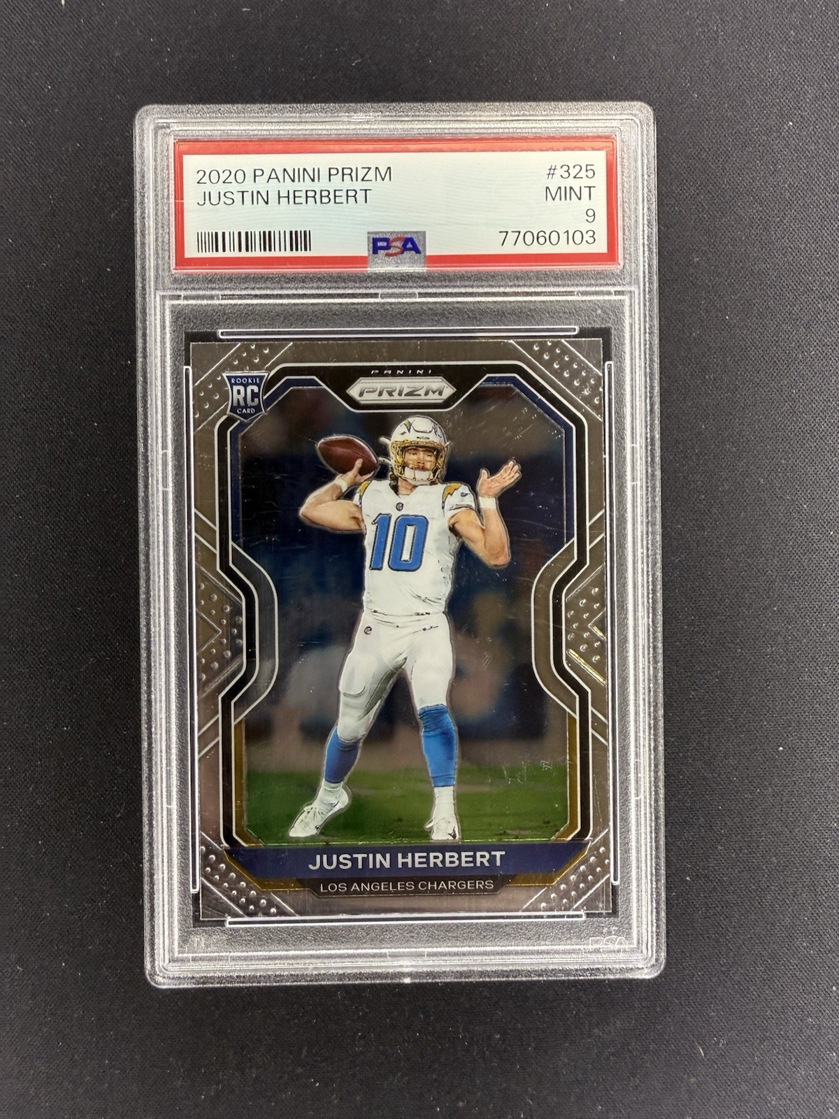 2020 Panini Prizm - Rookie Justin Herbert #325 (RC)