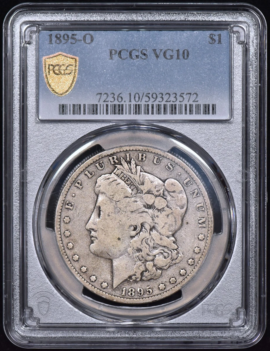 VG 10 Graded 1895 Year Morgan US Dollars (1878-1921) for sale | eBay