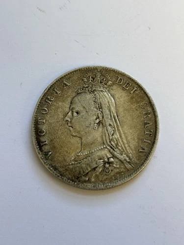1891 Victoria Half Crown — photo from another recent sale