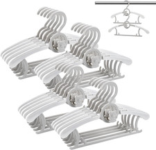 Baby Nursery Closet Hangers, Ultra Thin Non-Slip and Extendable Laundry Infant P