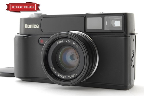 NEAR MINT KONICA Hexar RF Rangefinder Film Camera with 50mm f2 Hexanon Lens EUR 1.950,00 - FR