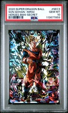 2020 SUPER DRAGON BALL HEROES BIG BANG MISSION 4 SECRET SON GOHAN : MIRAI PSA 10