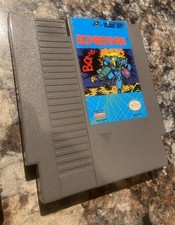 Bomberman NES Nintendo Authentic Tested Working Hudson Soft w/ Dust Sleeve