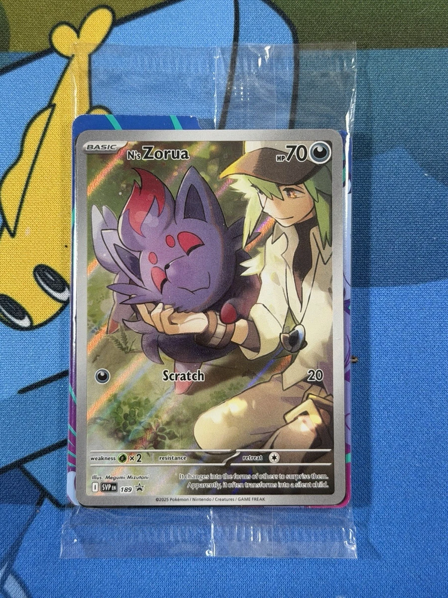 N's Zorua 189 Sv: Scarlet & Violet Promo Cards for sale | eBay