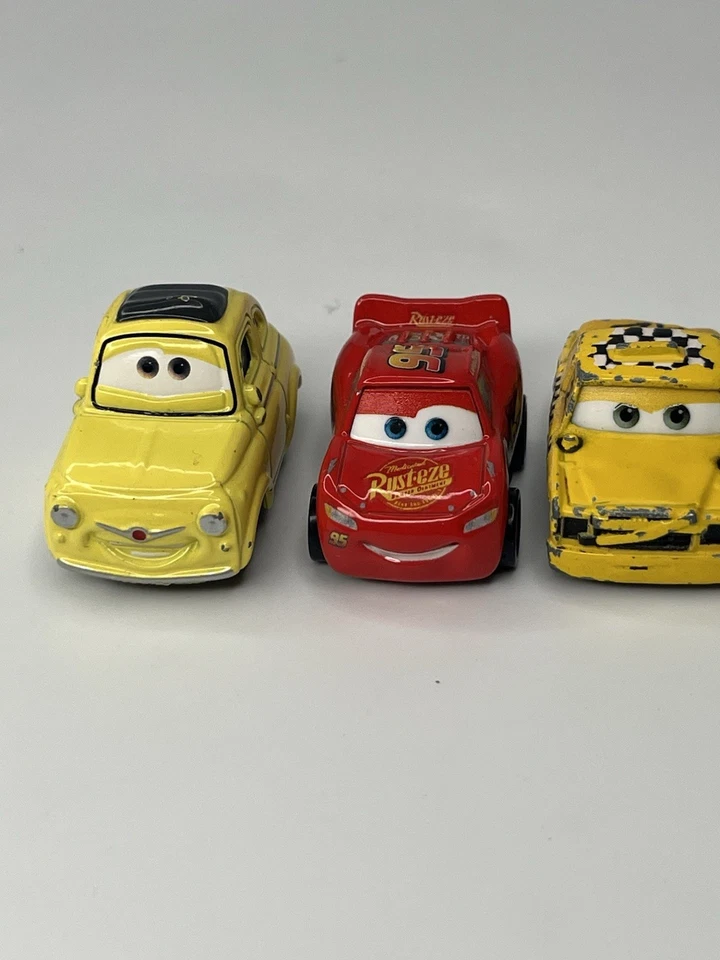 Disney Pixar Cars Mini Racers Mattel Lot Of 4 Mixed/Die Cast - Image 2 of 4