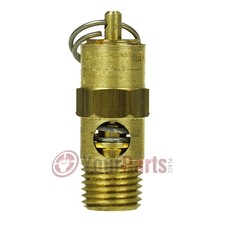 1/4" Male NPT Brass 165 PSI Air Compressor Safety Relief Pop Off Valve USA