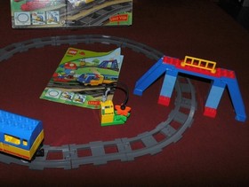 LEGO Ville Duplo Train Starter Set 5608 Original Packaging BA Diesel Locomotive w/ Motor Sound TOP